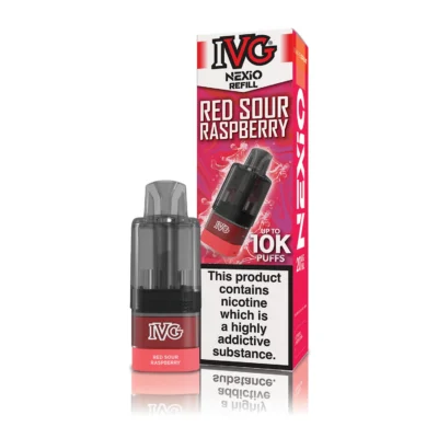 IVG Nexio Pods — Red Sour Raspberry