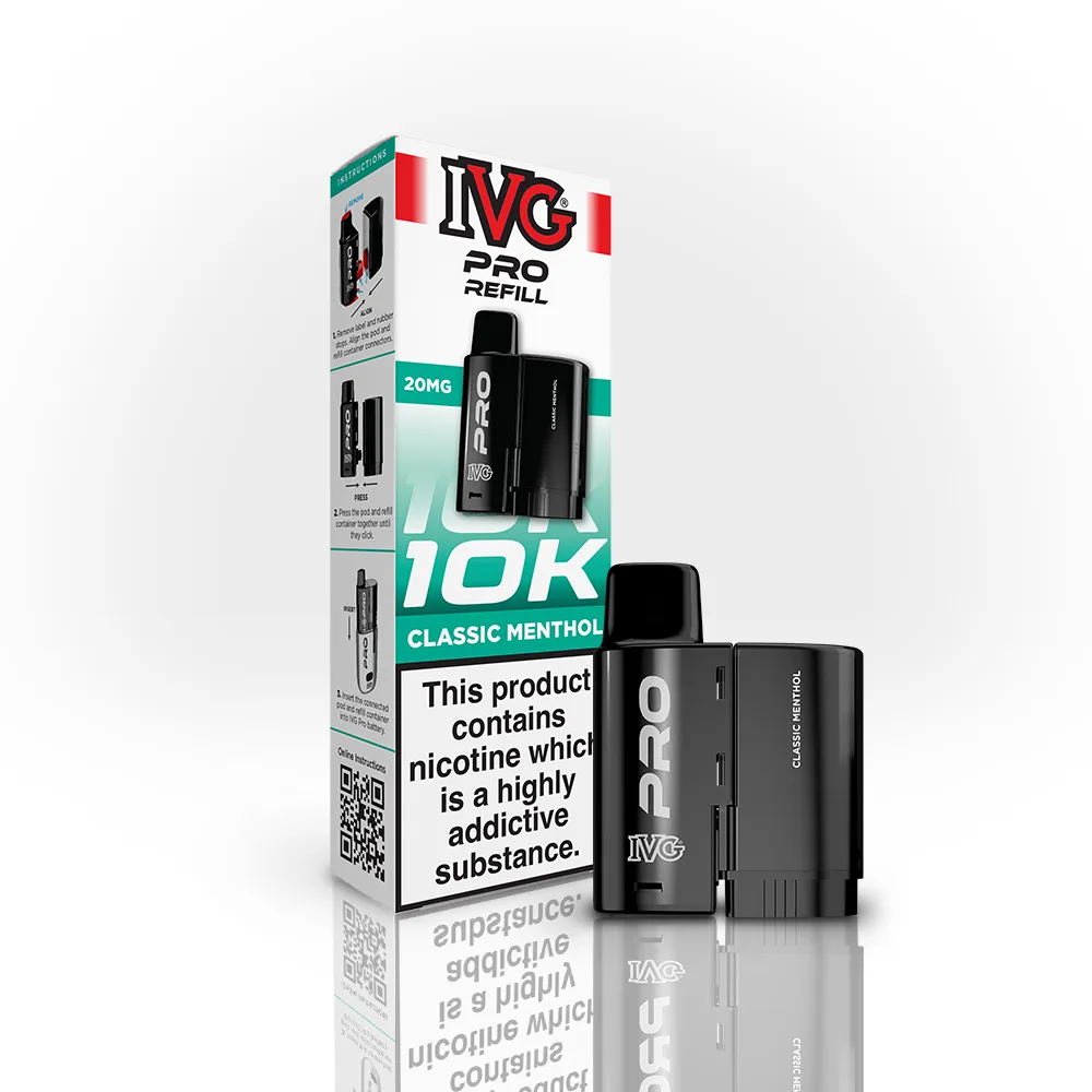 IVG Pro Refill Pods — Classic Menthol