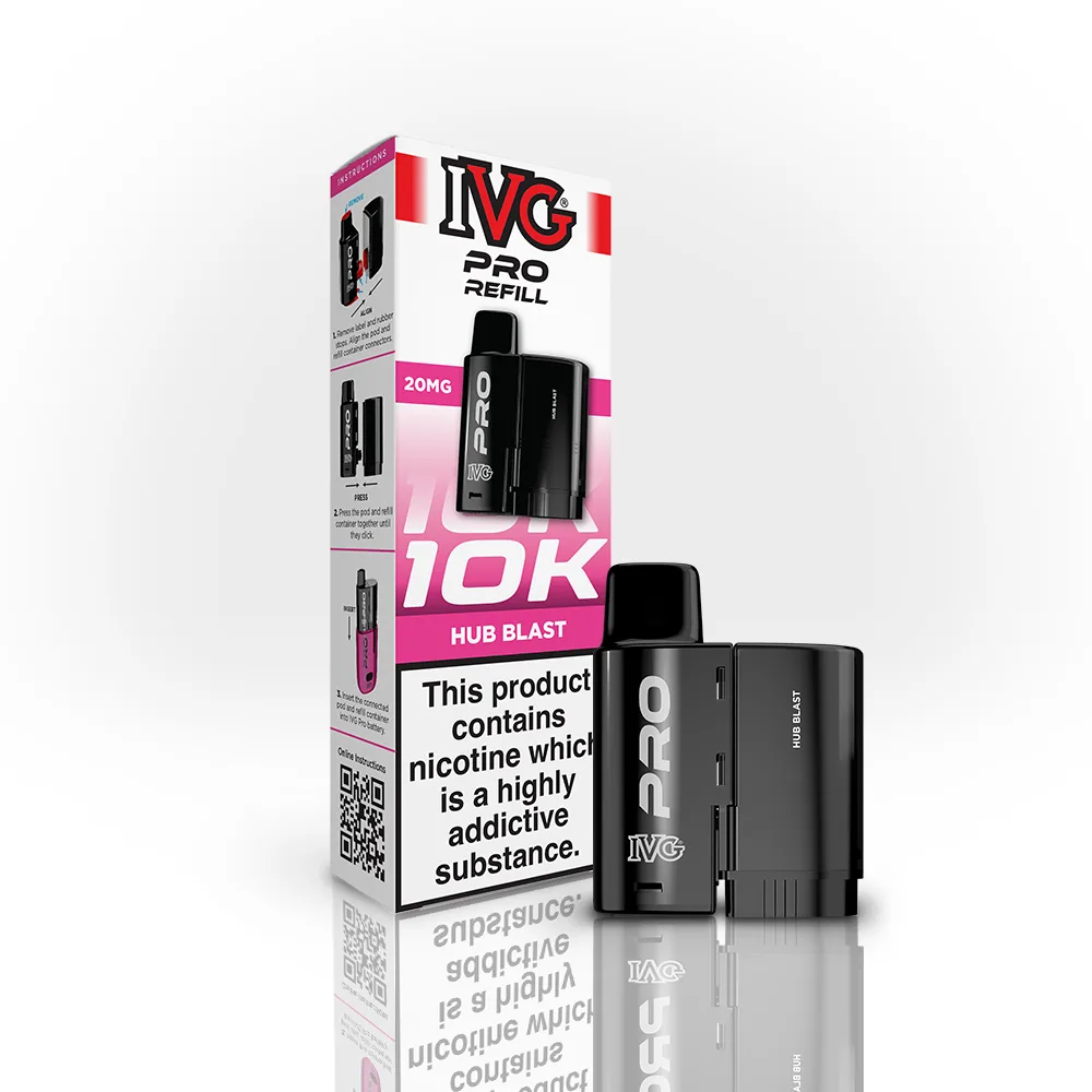IVG Pro Refill Pods — Hub Blast