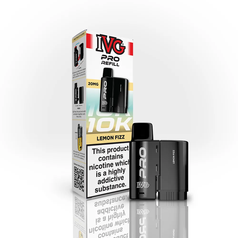 IVG Pro Refill Pods — Lemon Fizz