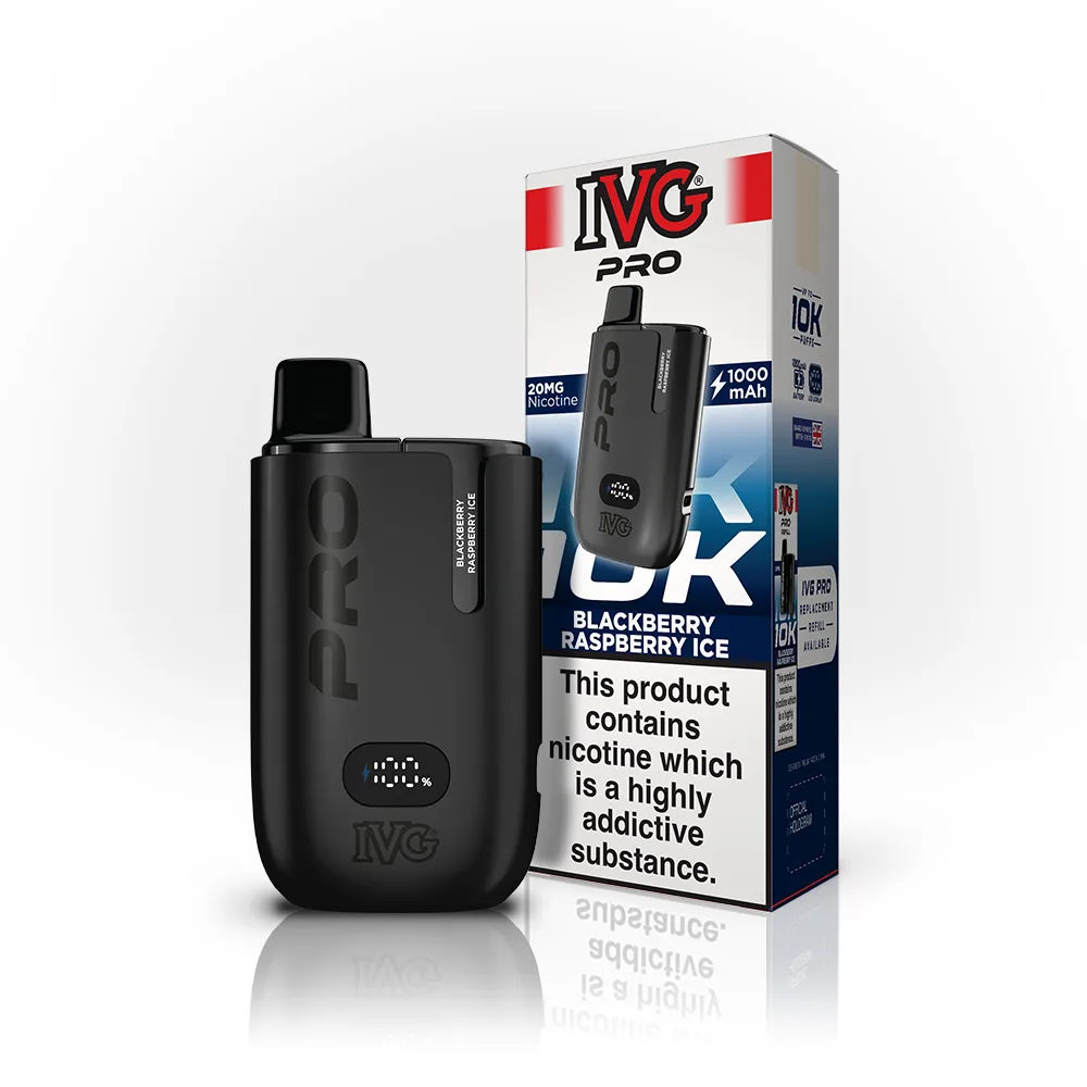IVG Pro Vape Kit — Blackberry Raspberry Ice