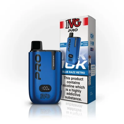 IVG Pro Vape Kit — Blue Razz Retro