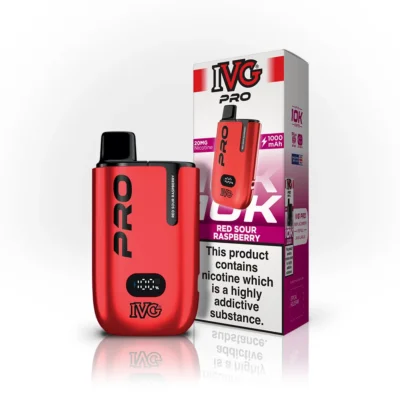 IVG Pro Vape Kit — Red Sour Raspberry