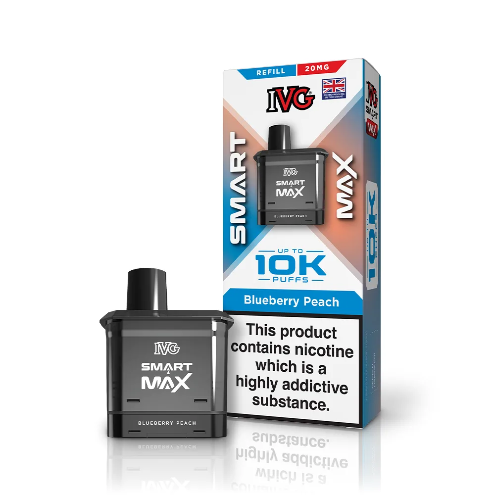 IVG Smart Max Pods — Blueberry Peach
