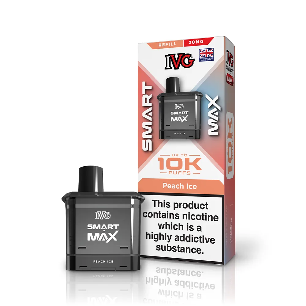 IVG Smart Max Pods — Peach Ice