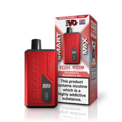 IVG Smart Max Vape Kit — Strawberry Raspberry Ice